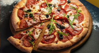 Italienische Pizza